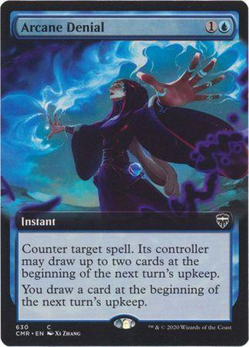 EXTENDED ART Arcane Denial 630 - Commander Legends-Cherry Collectables