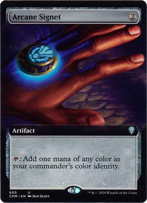 EXTENDED ART Arcane Signet 689 - Commander Legends-Cherry Collectables