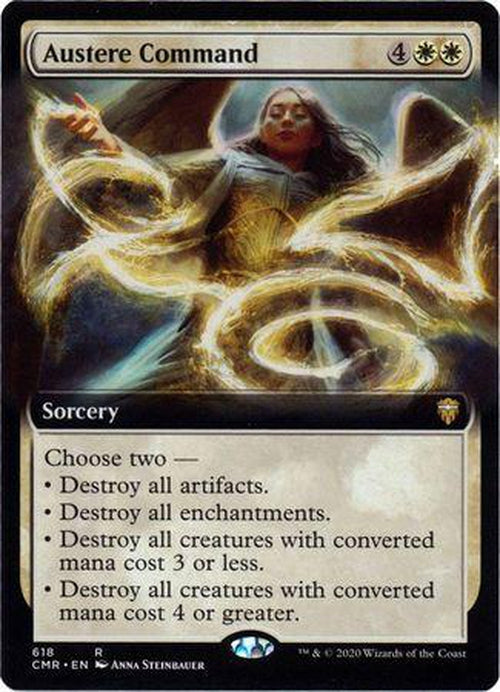 EXTENDED ART Austere Command 618 - Commander Legends-Cherry Collectables
