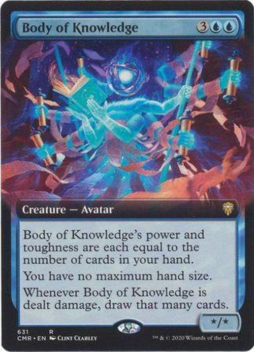 EXTENDED ART Body of Knowledge 631 - Commander Legends-Cherry Collectables
