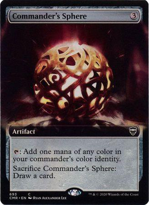 EXTENDED ART Commander's Sphere 693 - Commander Legends-Cherry Collectables