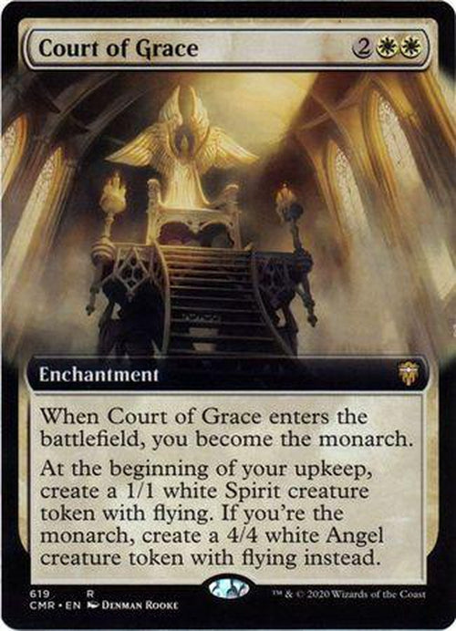 EXTENDED ART Court of Grace 619 - Commander Legends-Cherry Collectables