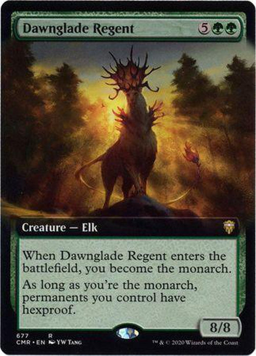 EXTENDED ART Dawnglade Regent 677 - Commander Legends-Cherry Collectables