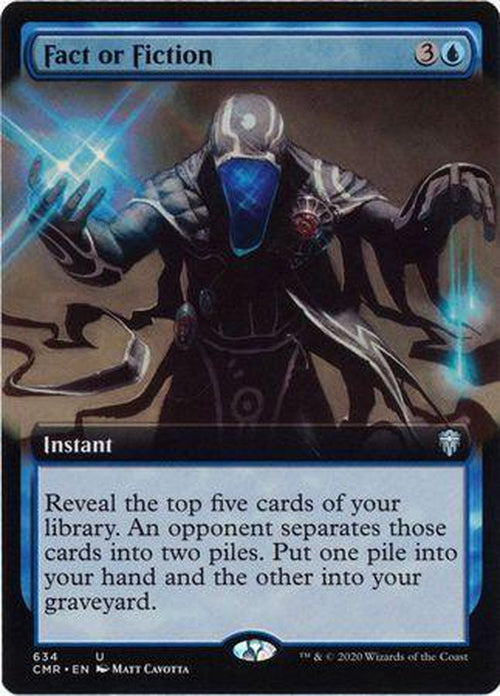 EXTENDED ART Fact or Fiction 634 - Commander Legends-Cherry Collectables