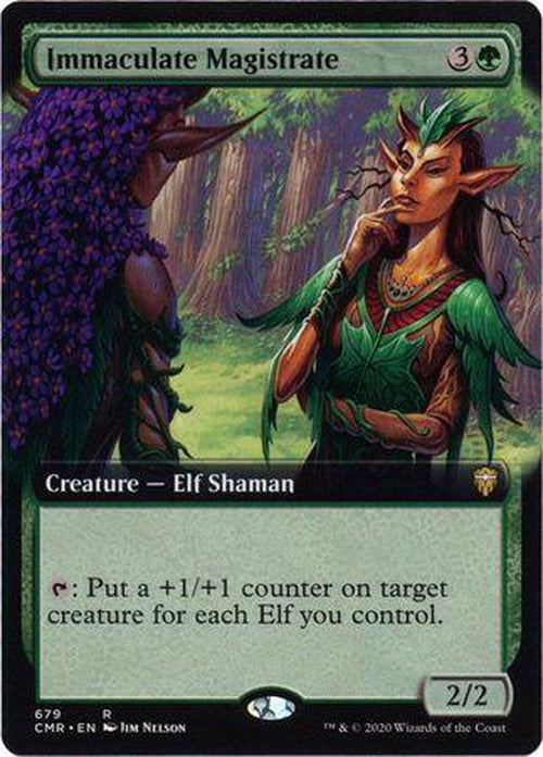 EXTENDED ART Immaculate Magistrate 679 - Commander Legends-Cherry Collectables