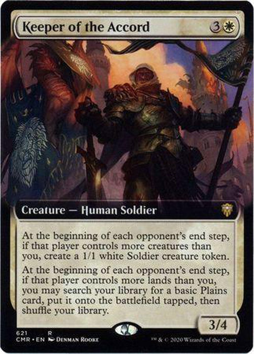 EXTENDED ART Keeper of the Accord 621 - Commander Legends-Cherry Collectables