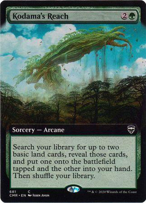 EXTENDED ART Kodama's Reach 681 - Commander Legends-Cherry Collectables
