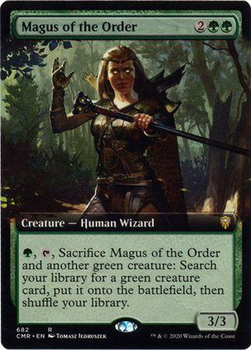 EXTENDED ART Magus of the Order 682 - Commander Legends-Cherry Collectables