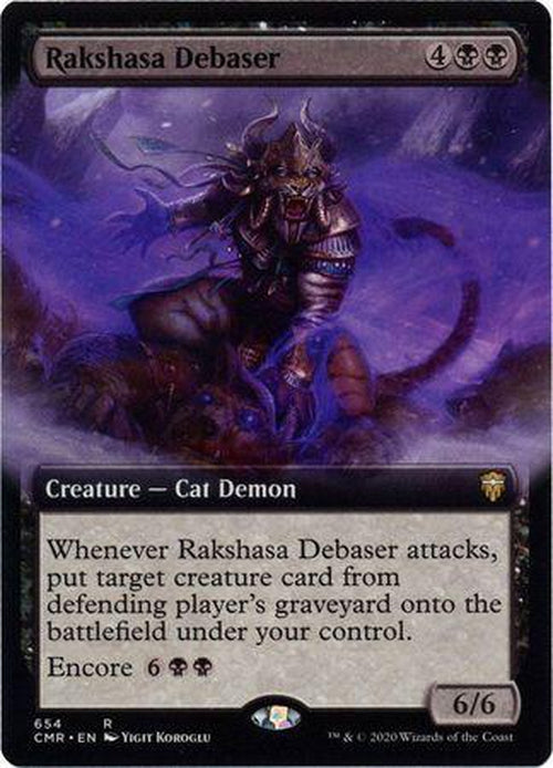EXTENDED ART Rakshasa Debaser 654 - Commander Legends-Cherry Collectables