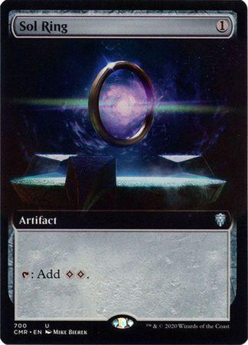 EXTENDED ART Sol Ring 700 - Commander Legends-Cherry Collectables