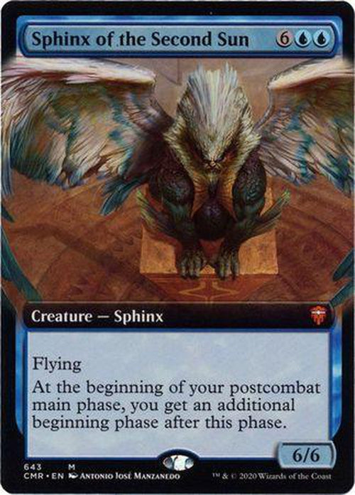 EXTENDED ART Sphinx of the Second Sun 643 - Commander Legends-Cherry Collectables