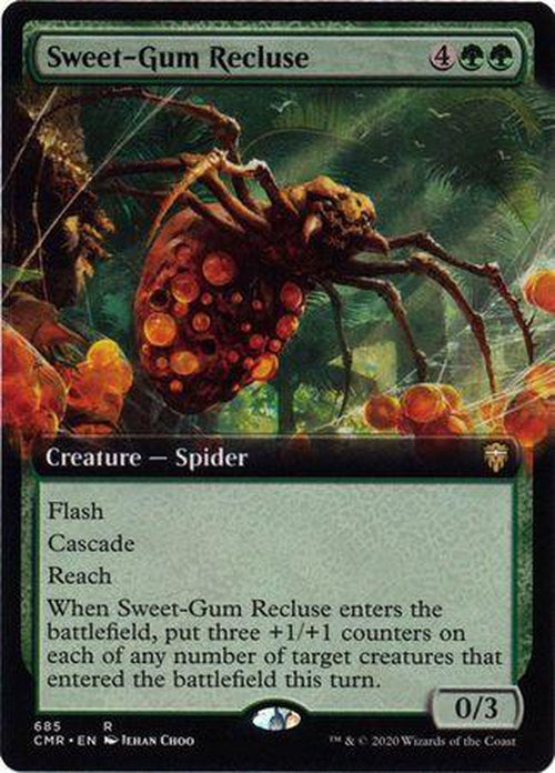 EXTENDED ART Sweet-Gum Recluse 685 - Commander Legends-Cherry Collectables