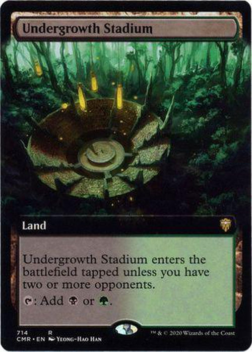 EXTENDED ART Undergrowth Stadium 714 - Commander Legends-Cherry Collectables