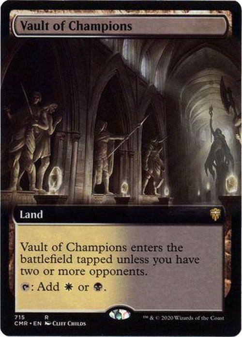 EXTENDED ART Vault of Champions 715 - Commander Legends-Cherry Collectables