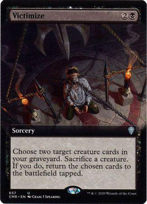 EXTENDED ART Victimize 657 - Commander Legends-Cherry Collectables
