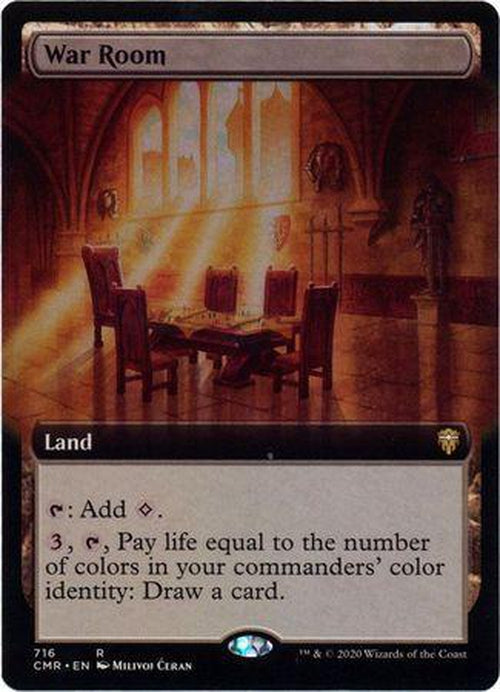 EXTENDED ART War Room 716 - Commander Legends-Cherry Collectables