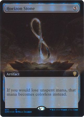 FOIL EXTENDED ART Horizon Stone 694 - Commander Legends-Cherry Collectables