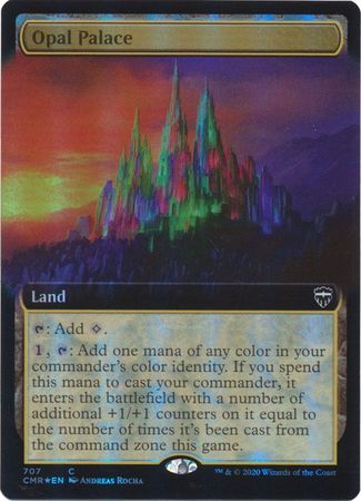 FOIL EXTENDED ART Opal Palace 707 - Commander Legends-Cherry Collectables