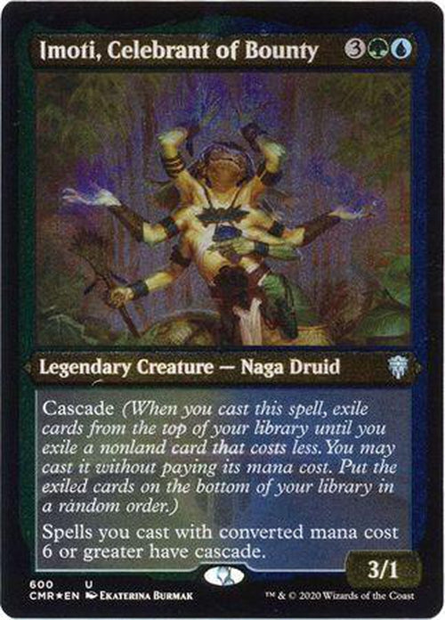 ETCHED FOIL Imoti, Celebrant of Bounty 600 - Commander Legends-Cherry Collectables