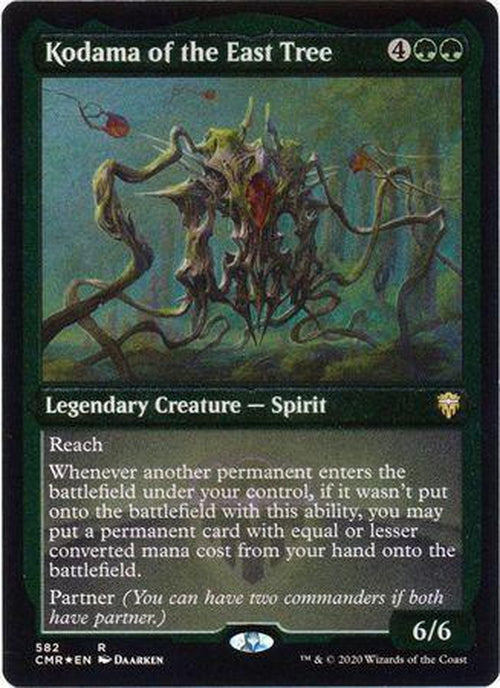Etched Foil Kodama Of The East Tree 582