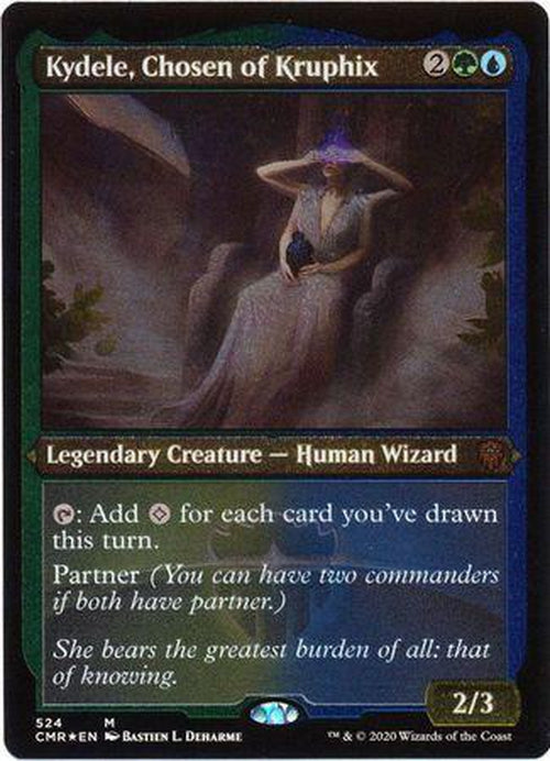 ETCHED FOIL Kydele, Chosen of Kruphix 524 - Commander Legends-Cherry Collectables
