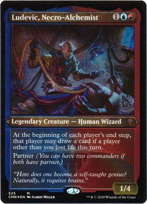 Etched Foil Ludevic Necro-alchemist 525