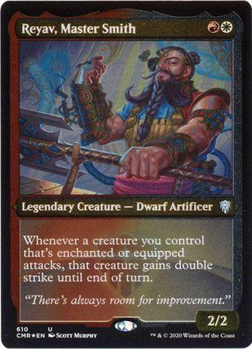 ETCHED FOIL Reyav, Master Smith 610 - Commander Legends-Cherry Collectables