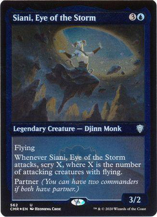 ETCHED FOIL Siani, Eye of the Storm 562 - Commander Legends-Cherry Collectables