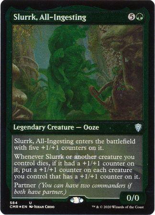 ETCHED FOIL Slurrk, All-Ingesting 584 - Commander Legends-Cherry Collectables