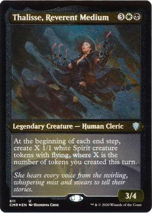 ETCHED FOIL Thalisse, Reverent Medium 611 - Commander Legends-Cherry Collectables