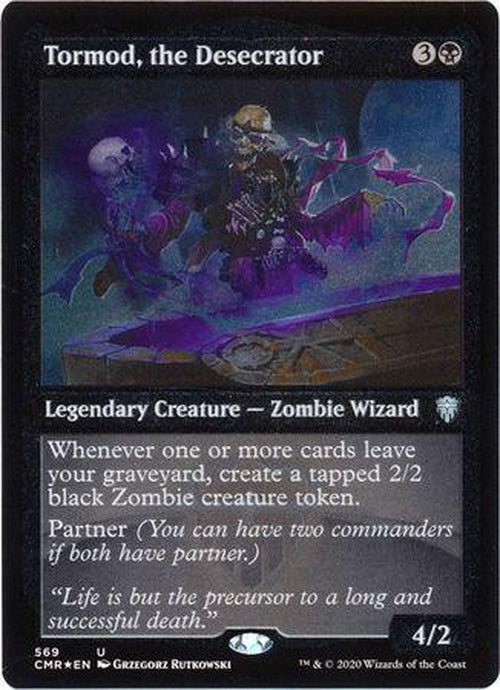 ETCHED FOIL Tormod, the Desecrator 569 - Commander Legends-Cherry Collectables