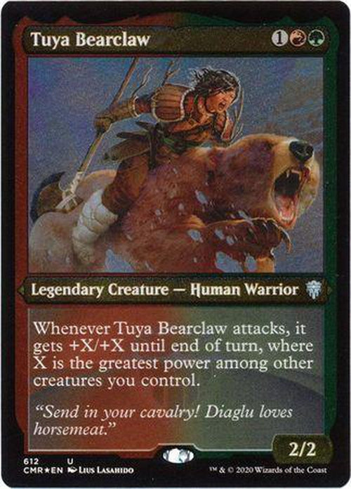 ETCHED FOIL Tuya Bearclaw 612 - Commander Legends-Cherry Collectables