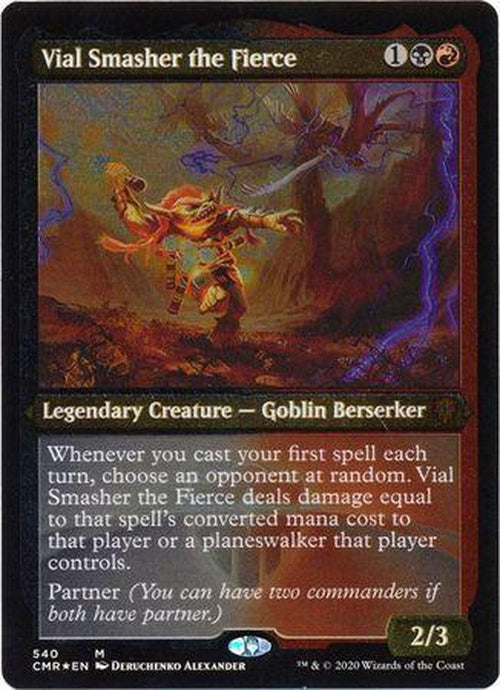 ETCHED FOIL Vial Smasher the Fierce 540 - Commander Legends-Cherry Collectables