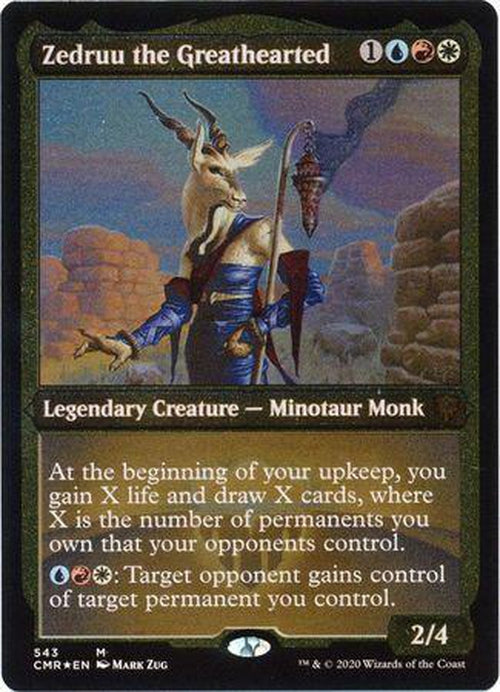 ETCHED FOIL Zedruu, the Greathearted 543 - Commander Legends-Cherry Collectables