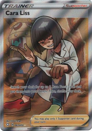 Cara Liss - 67/72 - Full Art Ultra Rare Shining Fates-Cherry Collectables