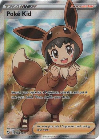 Poke Kid - 70/72 - Full Art Ultra Rare Shining Fates-Cherry Collectables