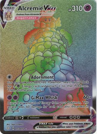Alcremie VMAX - 73/72 - Hyper Rare Shining Fates-Cherry Collectables