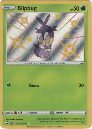 Blipbug - SV7/SV122 - Shiny Rare Shining Fates-Cherry Collectables