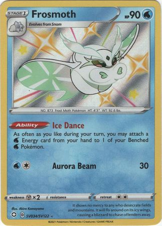 Frosmoth - SV34/SV122 - Shiny Rare Shining Fates-Cherry Collectables