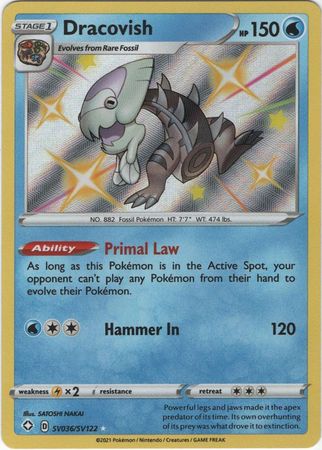 Dracovish - SV36/SV122 - Shiny Rare Shining Fates-Cherry Collectables