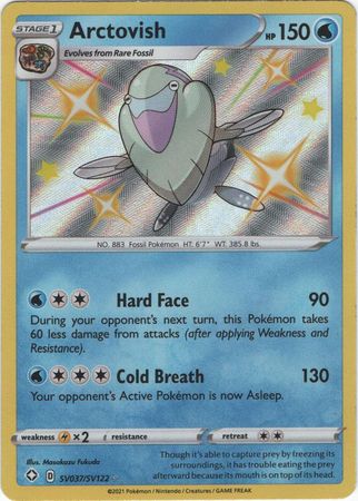 Arctovish - SV37/SV122 - Shiny Rare Shining Fates-Cherry Collectables