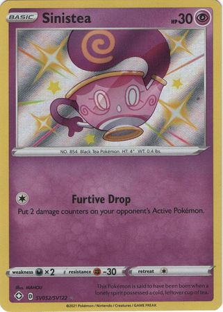 Sinistea - SV52/SV122 - Shiny Rare Shining Fates-Cherry Collectables