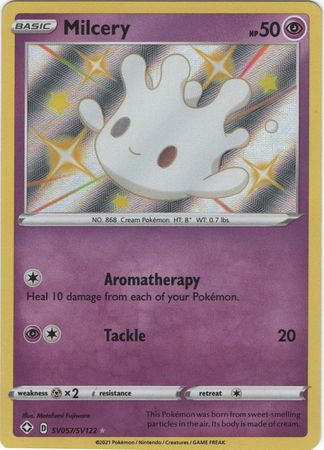 Milcery - SV57/SV122 - Shiny Rare Shining Fates-Cherry Collectables