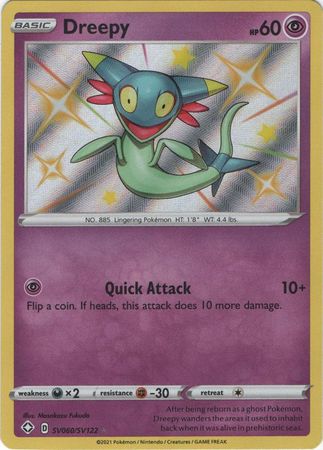 Dreepy - SV60/SV122 - Shiny Rare Shining Fates-Cherry Collectables