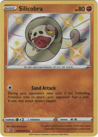 Silicobra - SV70/SV122 - Shiny Rare Shining Fates-Cherry Collectables