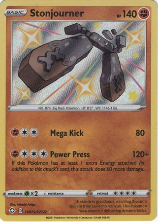 Stonjourner - SV75/SV122 - Shiny Rare Shining Fates-Cherry Collectables