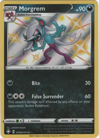 Morgrem - SV84/SV122 - Shiny Rare Shining Fates-Cherry Collectables