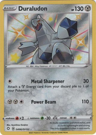 Duraludon - SV92/SV122 - Shiny Rare Shining Fates-Cherry Collectables