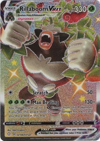Rillaboom VMAX - SV106/SV122 - Shiny Rare Shining Fates-Cherry Collectables
