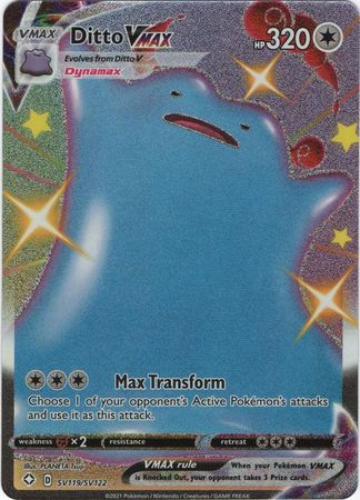 Ditto VMAX - SV119/SV122 - Shiny Rare Shining Fates-Cherry Collectables